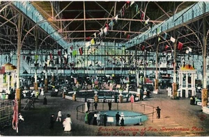 Antigua postal de Estados Unidos de colección Pavilion of Fun Steeplechase Coney Island Nueva York (678) - Imagen 1 de 2