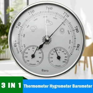 130MM 3-in-1 Weather Station Thermometer, Hygrometer And Barometer Replacement - Picture 1 of 15