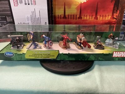 Disney Store Marvel Avengers Figurine Set - Image 1 of 4