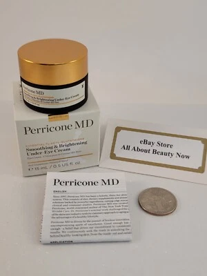Perricone MD Smoothing & Brightening Under-Eye Cream 0.5 fl oz Full Size BNIB - Изображение 1 из 4