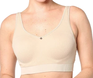 Breezies~Air Effects Contour Underwire Bra~42D~Sunbeige~A622901~Foam Cup  8389 - Picture 1 of 4