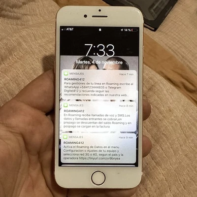 Iphone 7 Unknown GB AT&T WORKING LOCKED - Image 1 of 3