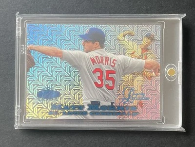 1998 Flair Showcase Row 0 Legacy Coll. Matt Morris (#/100) St. Louis Cardinals - Image 1 of 2