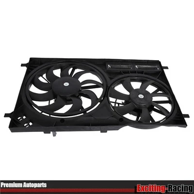 Dual Radiator Cooling Fan FO3115211 For 2015-2024 Ford Transit T150 T250 T350 HD - Image 1 of 4