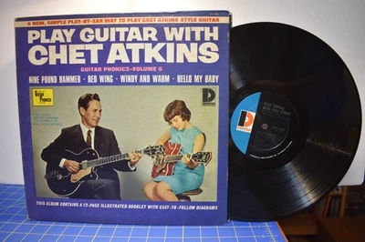 Chet Atkins Play Guitar with Chet Atkins Vol. 6 LP Dolton Mono GF w/booklet - Image 1 of 2