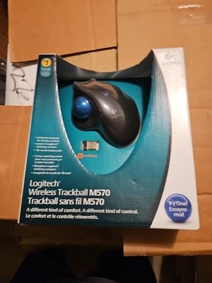 Logitech M570 Wireless Trackball - Image 1 of 2