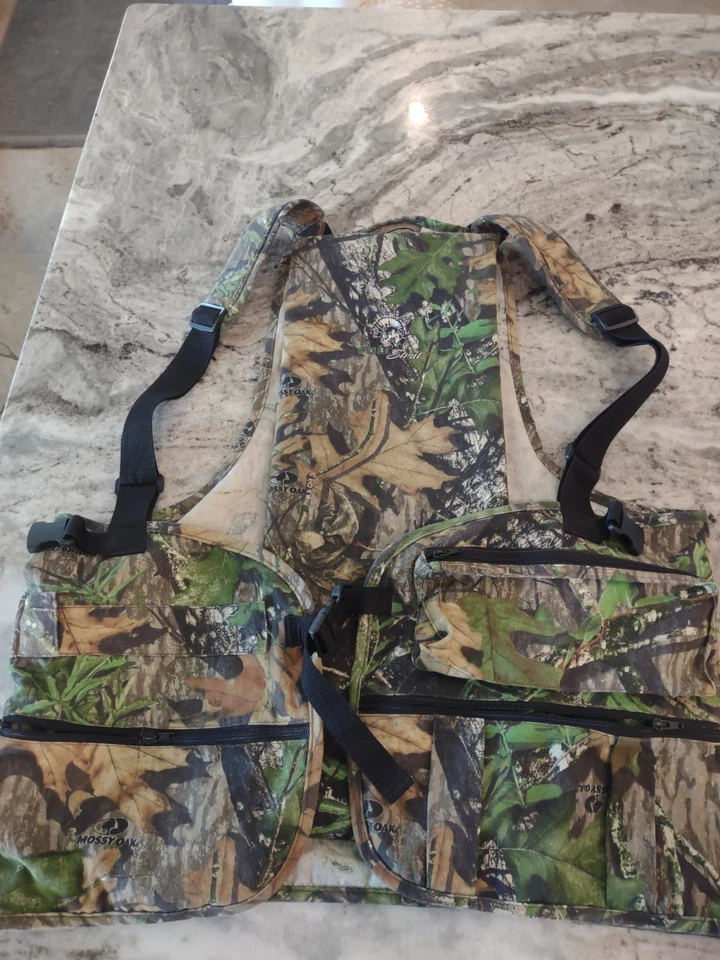 Full Strut Field Staff  Camo Turkey Vest Mossy Oak XL-2XL Removable Cushion 🦃🦃 - Image 1 of 4