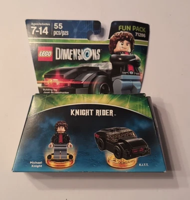 LEGO Dimensions 71286 - Knight Rider - Fun Pack NUEVO Caja Sellada de Fábrica Foto 1 de 4