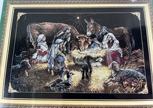 Dimensions Charts & Charms #8535 - O' NIGHT DIVINE - Nativity Jesus Manger Xmas - Picture 1 of 5