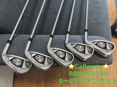 Callaway Rogue Star Irons #6-9,Pw(5Clubs)/Speeder EVOLUTION/Flex:Regular - Image 1 of 4