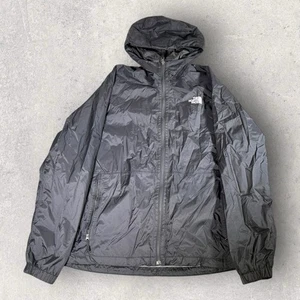 Chaqueta de lluvia The North Face para hombre negra talla XL Dryvent con capucha impermeable carcasa - Imagen 1 de 15
