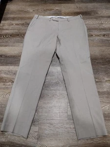 Men Lauren Ralph Lauren Total Comfort Solid Beige Dress Work Pants Size 36 x 30 - Picture 1 of 9