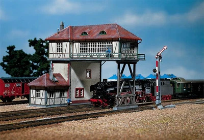 120125 Faller HO Kit of a Overhead signal tower - NEW - Image 1 of 3
