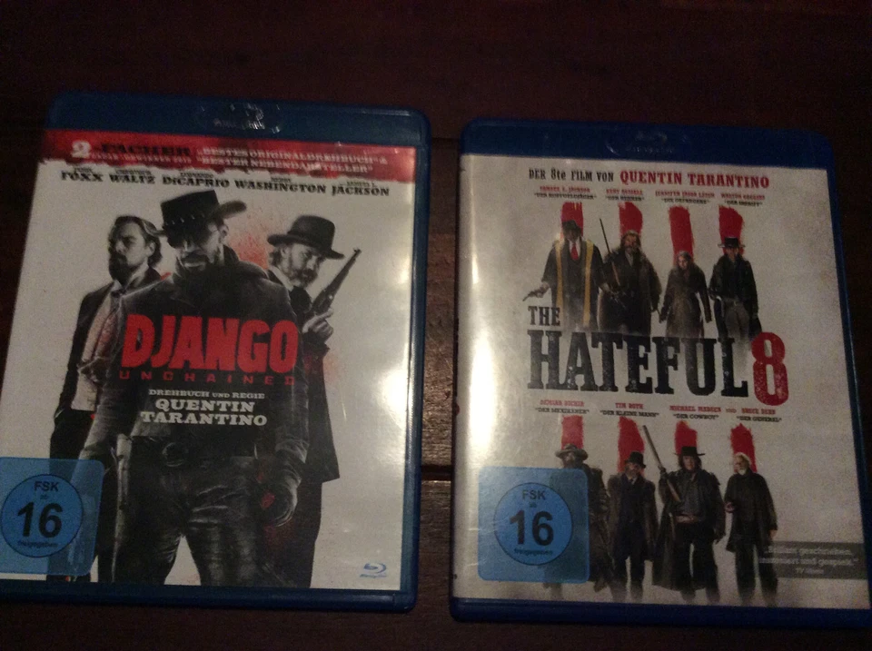 Tarantino [2 BLU RAY]  Hateful 8 + Django Unchained - Bild 1 von 1