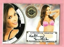                 2014 BENCHWARMER KATHRYN SMITH AUTO CARD NRMT-MT 