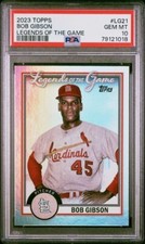 2023 Topps Bob Gibson  #LG-21 Legends of the Game  St. Louis Cardinals PSA 10