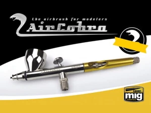 AMMO by Mig Jimenez "Aircobra" Gravity Feed Double Action Airbrush - Photo 1 sur 1