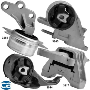 Engine Motor Mount & Trans. Mounts 4Pcs Set for Chevrolet Malibu 08-10 2.4L - Picture 1 of 6