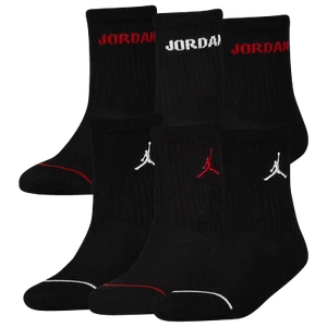 6 Pairs Nike Jordan ANKLE CREW SOFT Socks Mens 6-8 Womens 6-10 Kids 5Y-7Y New - Picture 1 of 15