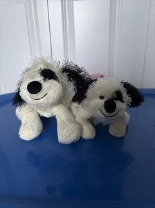 Ganz Webkinz And Lil’Kinz Black and White Cheeky Dog Hm192 No Code - Picture 1 of 1