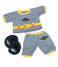 Batman Batbear Batboy Pjs  Teddy Bear clothes outfit fit 14" - 18" build a bear 