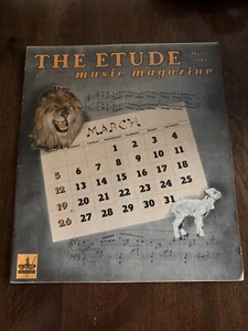 The Etude Music Magazine March 1944 Ads Sheet Music Articles - Picture 1 of 7