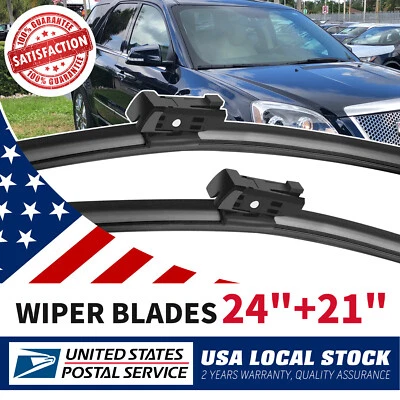 Limpiaparabrisas sin soporte OEM de 24"+21" para Chevrolet Traverse 2009-2011 Foto 1 de 4