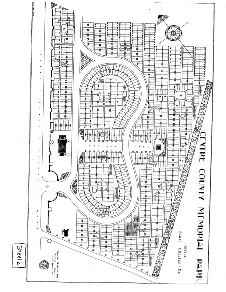 Dos parcelas de cementerio-Centre County Memorial Park, State College, Pensilvania  Foto 1 de 1