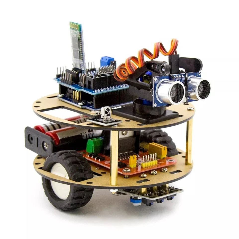 Turtle Robot Car COMPLETE Kit Compatible with Arduino UNO Educational STEM DIY - Image 1 of 4
