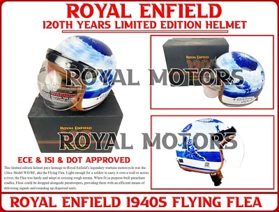 Casco Royal Enfield "1940s FLYING FLEA" 120º Año Edición Limitada Foto 1 de 4