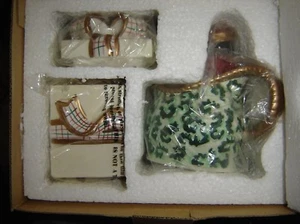AVON 2001 GESCHENKSAMMLUNG......ST. NIKOLAUS ZUCKER UND SAHNEKÄNNCHEN - Bild 1 von 4