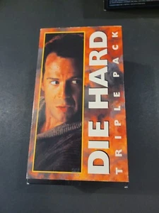 Die Hard Triple Pack (VHS 1995) 3 Tapes Die Harder Documentary RARE CULT HTF - Picture 1 of 2