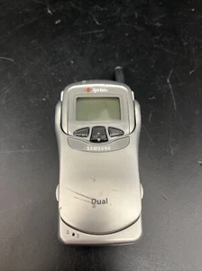 Vintage Samsung SCH-3500 Digital LCD Display Sprint Handy Klapphandy Powers On - Bild 1 von 5