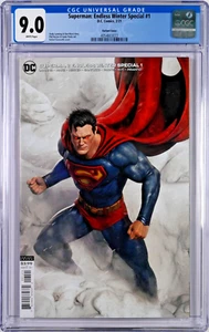 Superman: Endless Winter Special #1 CGC 9.0 (2021, DC) Variante Rafael Grassetti - Imagen 1 de 2