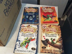 HOW TO TRAIN YOUR DRAGON CRESSIDA COWELL 4 BOOKS # 2 - Bild 1 von 3