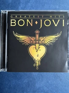 Bon Jovi GREATEST HITS Used 16 Track Best Of CD Soft Rock Pop 70s 80s 90s 00s - Picture 1 of 3