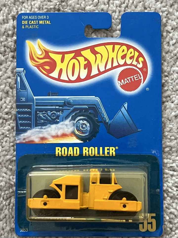 1989 Hot Wheels Blue Card Road Roller #55 HTF Speed Points Pamphlet - Image 1 of 1