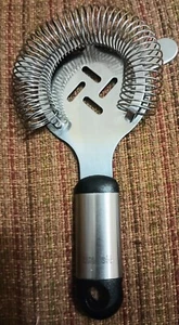 Stainless Steel Bar Tool Cocktail Bar Mesh Strainer Filter - Picture 1 of 2