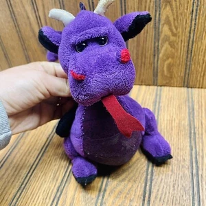 Ganz Webkinz Purple Emperor Dragon Plush Vintage - Picture 1 of 6