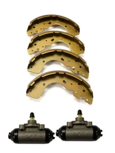 Rear Brake Shoes + Pair of Wheel Cylinders For Ford Ranger 2.2TD / 3.2TD 2011>ON - Picture 1 of 1