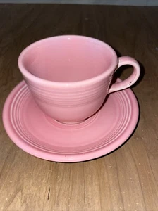 Set tazze e piattini Fiestaware Fiesta rosa - Foto 1 di 6