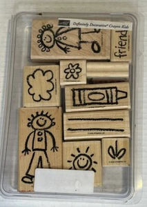 Stampin’ Up! “Definitely Decorative Crayon Kids” - Picture 1 of 4
