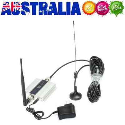 Mobile Cell Signal Booster Amplifier Repeater GSM 900MHz AU Plug 10M Feed Line X - image 1 of 4