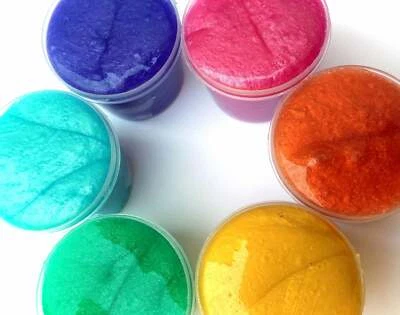 Lote de 3 limos metálicos limos 3-1 oz regalo Shimmer Pearl esponjoso limo transparente Foto 1 de 4