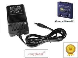 AC Adapter For ART Tube MP Studio V3 Mic Microphone Preamp Pwr 9VAC Power Supply - Afbeelding 1 van 5