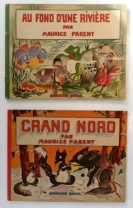 2 superbes Livres enfant Illustrations de Maurice Parent TBE - Picture 1 of 5