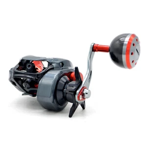 Carrete de cebo suave CAMEKOON Baitcaster pesca de agua salada 7,3:1 alta relación de marchas - Imagen 1 de 19