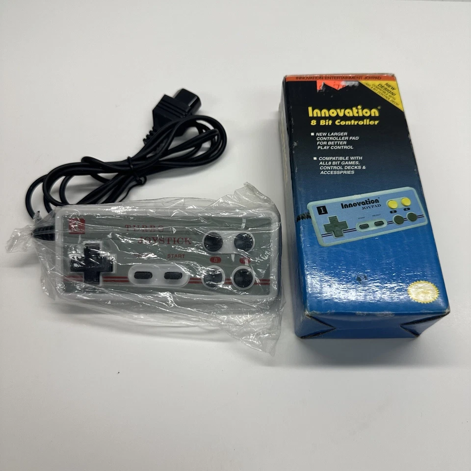 Innovation 8 Bit Nintendo Controller w/Turbo Button -New