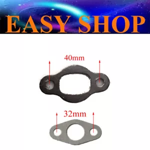 Exhaust Muffler Intake Manifold Gasket 49cc 66cc 80cc 2 Stroke Motorised Bike - Picture 1 of 2