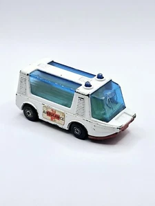 Vintage 1971 Lesney Matchbox No. 46 Superfast STRETCH FETCHA Ambulance England - Picture 1 of 8